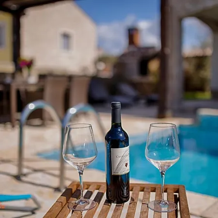 Βίλα New With Swimming Pool, Olive Grove And Sea View By Traveler Tourist Agency Krk Id 2201