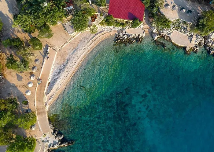 New With Swimming Pool, Olive Grove And Sea View By Traveler Tourist Agency Krk Id 2201 Vila Brzac