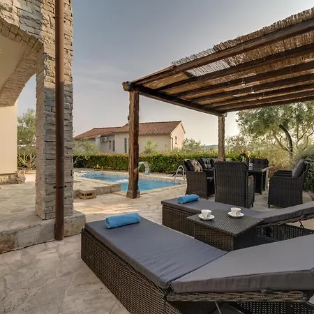 New With Swimming Pool, Olive Grove And Sea View By Traveler Tourist Agency Krk Id 2201 Вилла