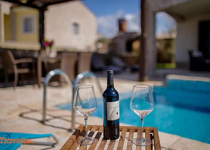 Villa New With Swimming Pool, Olive Grove And Sea View By Traveler Tourist Agency Krk Id 2201
