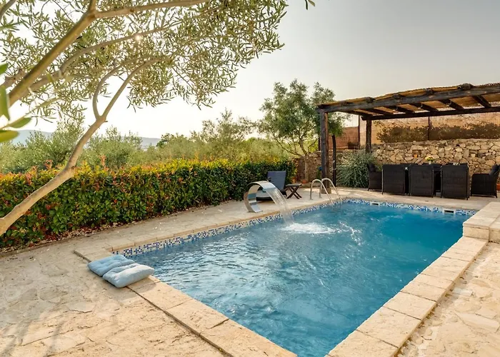 Villa New With Swimming Pool, Olive Grove And Sea View By Traveler Tourist Agency Krk Id 2201
