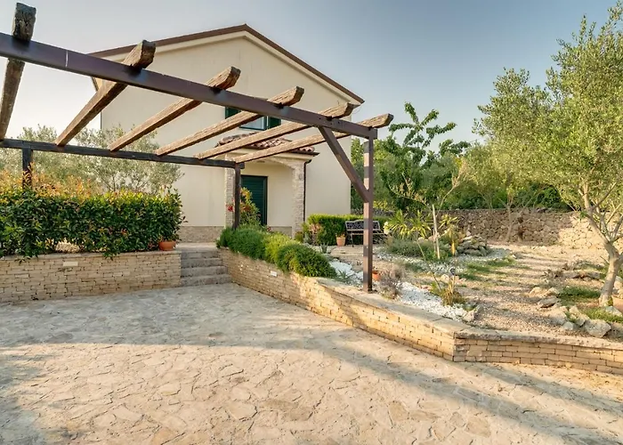 Villa New With Swimming Pool, Olive Grove And Sea View By Traveler Tourist Agency Krk Id 2201 *